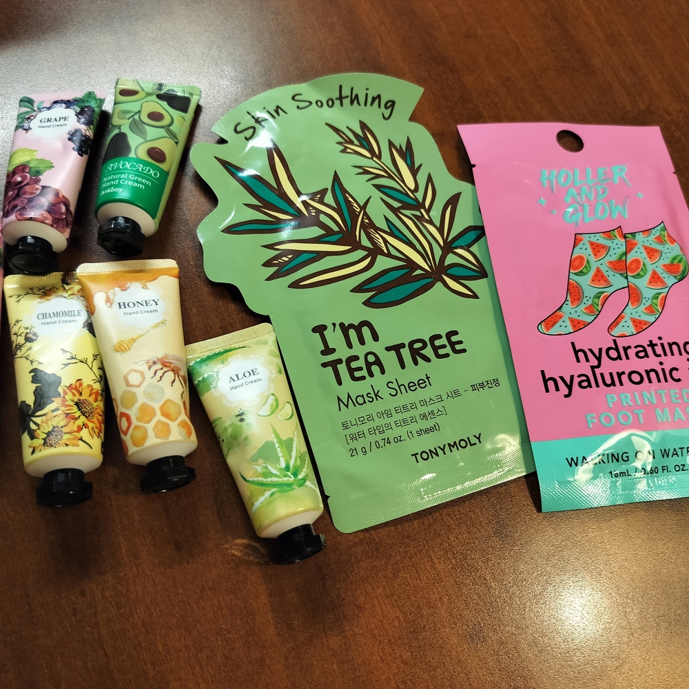 pampering skin care set